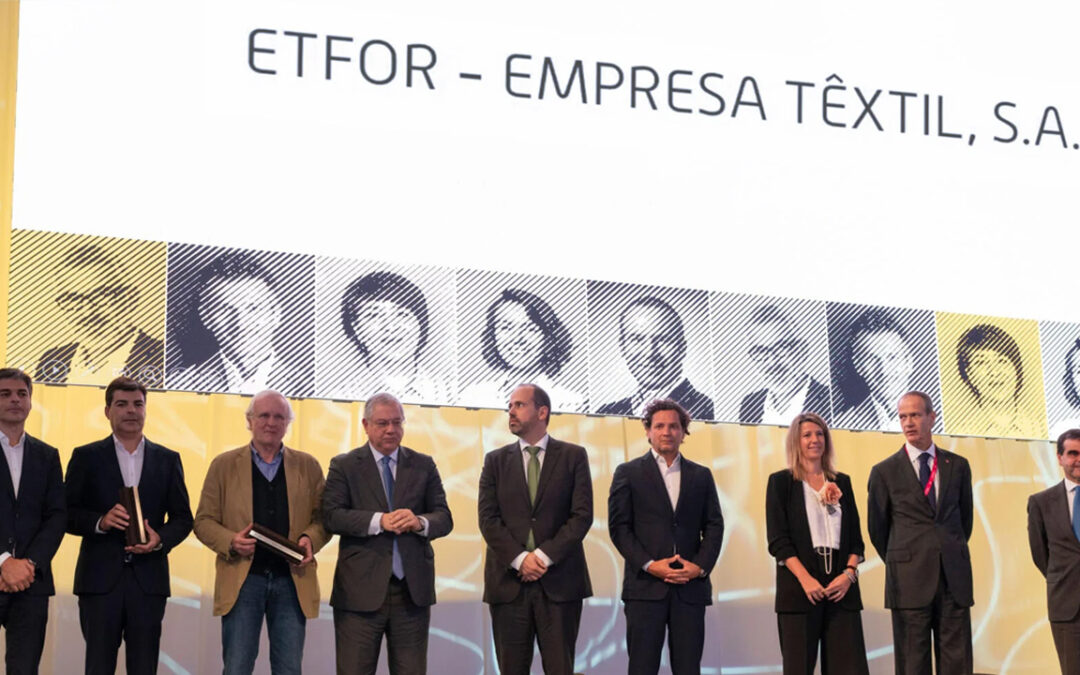 ETFOR distinguida com o Estatuto PME Excelência 2021